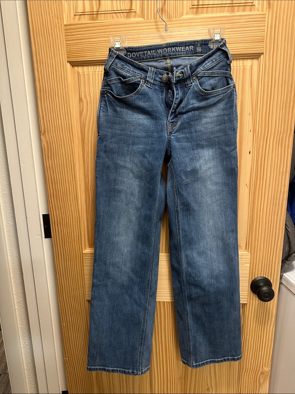 Dovetail Old School Wide Leg Jeans
Indigo Denim size 4/30